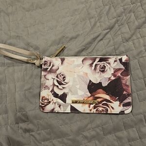 Betsy Johnson Floral Wristlet Clutch